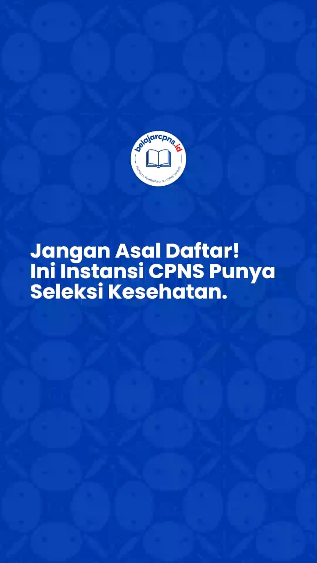 Instansi CPNS dengan Tahapan Tes Kesehatan: Jangan Kaget di Seleksi Fisik